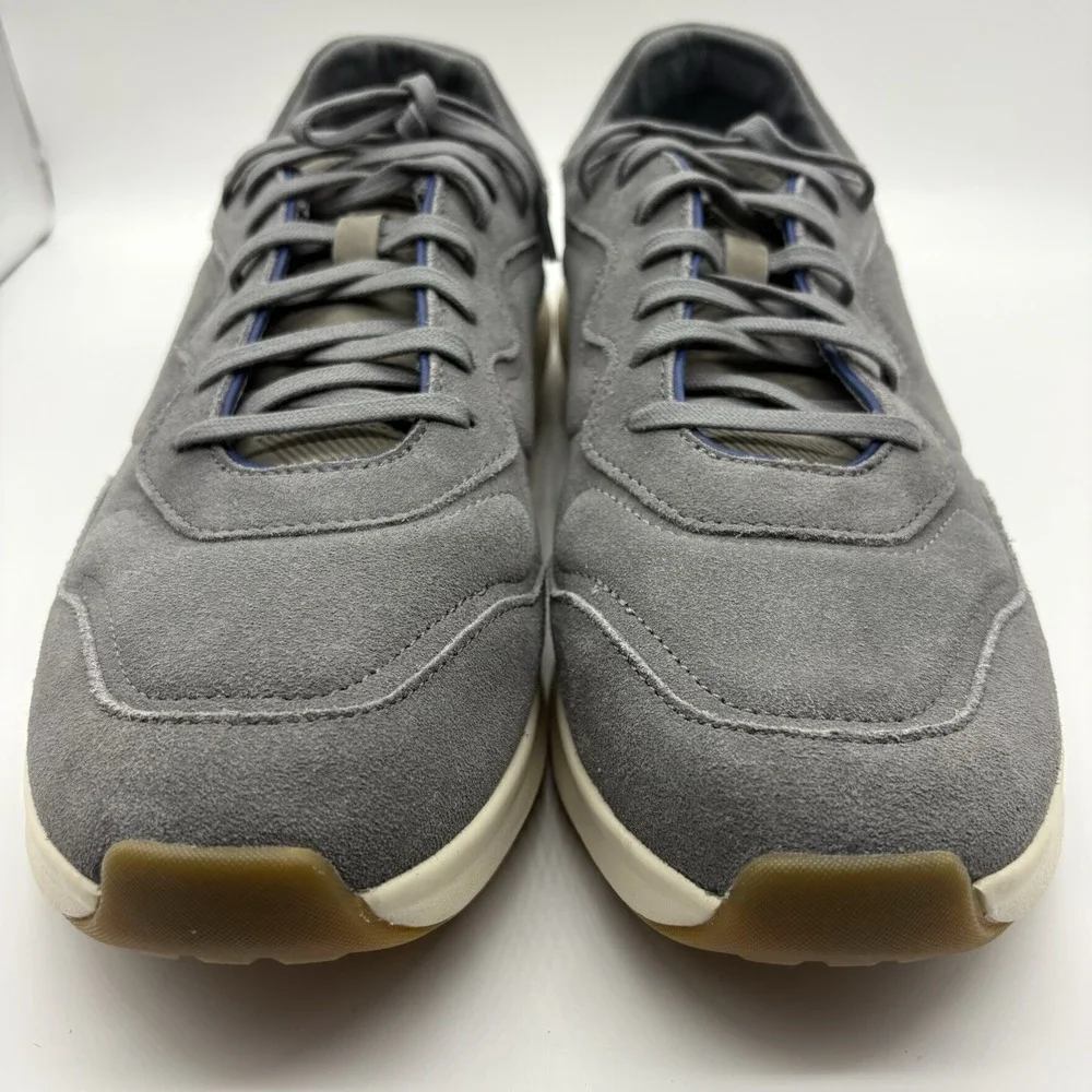 Olukai Men's Koheo Sneakers Suede Charcoal‎ / Charcoal Size 11 Casual Dress NWOB